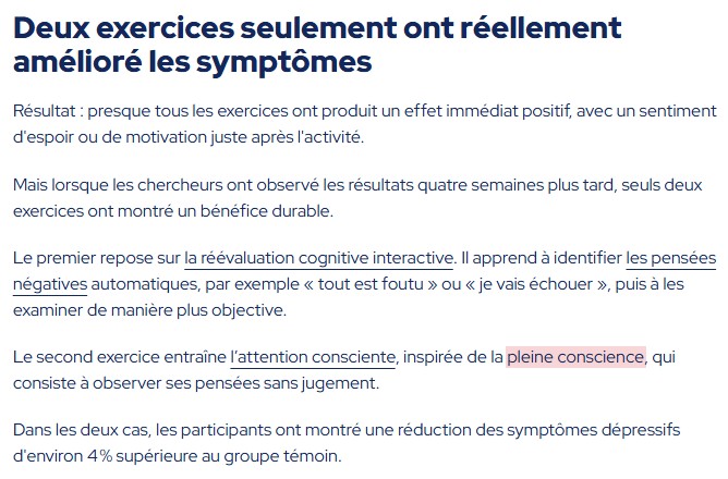 futura-sciences - Dépression : peut-on vraiment aller mieux en 10 minutes ? La science a testé, et les résultats sont surprenants